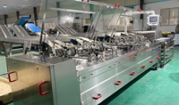 Machine à sandwichs double plateau haute performance pour biscuits et gâteaux (noix et farine), machine d'emballage pour boulangerie