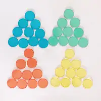 TTYSHIP® 400 Stück Bingo Chips, Bunte Spielchips Plastik aus Kunststoff mit  Aufbewahrungsbox, Für Bingospiele, Matheübungen und Zählen von Spielchips  Verwendet (Rot, Gelb, Blau, Grün): : Spielzeug