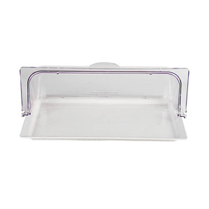 פלסטיק pc תצוגת מזון כיסוי <span class=keywords><strong>2</strong></span>-שכבות שקוף מלבני dustproof מסעדה עמיד למסעדה לעמוד הבית שימוש באפייה - Product Image 3