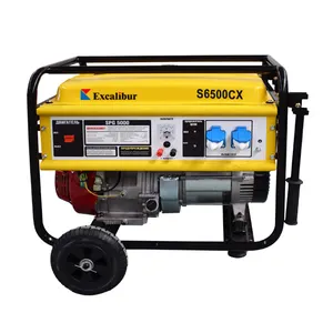 Gruppo elettrogeno portatile Excalibur 7 Kw 50Hz 60Hz generatore a benzina