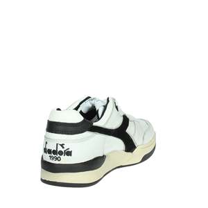 Baskets Diadora Heritage unisexes pour adultes, blanc et noir, taille 38, chaussures épaisses - Product Image 3