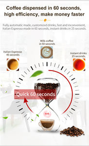 Distributeur Automatique Commercial TCN 24/7 de Café en Grains Fraîchement <span class=keywords><strong>Moulu</strong></span> avec Écran Tactile et Paiement par Code QR, Capacité de 140 Tasses, Idéal pour Centre Commercial - Product Image 4