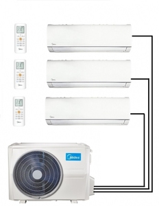 Midea 12000 Btu Chỉ Làm Mát Hệ Thống Vrf Thiết Bị Trong Nhà Gắn Tường Thông Minh Điều Hòa Không Khí Trung Tâm - Product Image 6