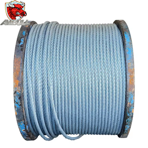Ambull giá bán buôn mẫu miễn phí 6x25fi + FC 6x25fi + iwrc 7*7 nylon bọc dây dây không khí thủ công Cáp dây thép dây - Product Image 6