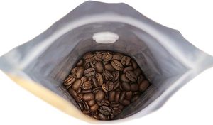 Sachet Doypack en papier kraft refermable et ventilé avec fermeture thermoscellable pour café ou snacks - Product Image 4