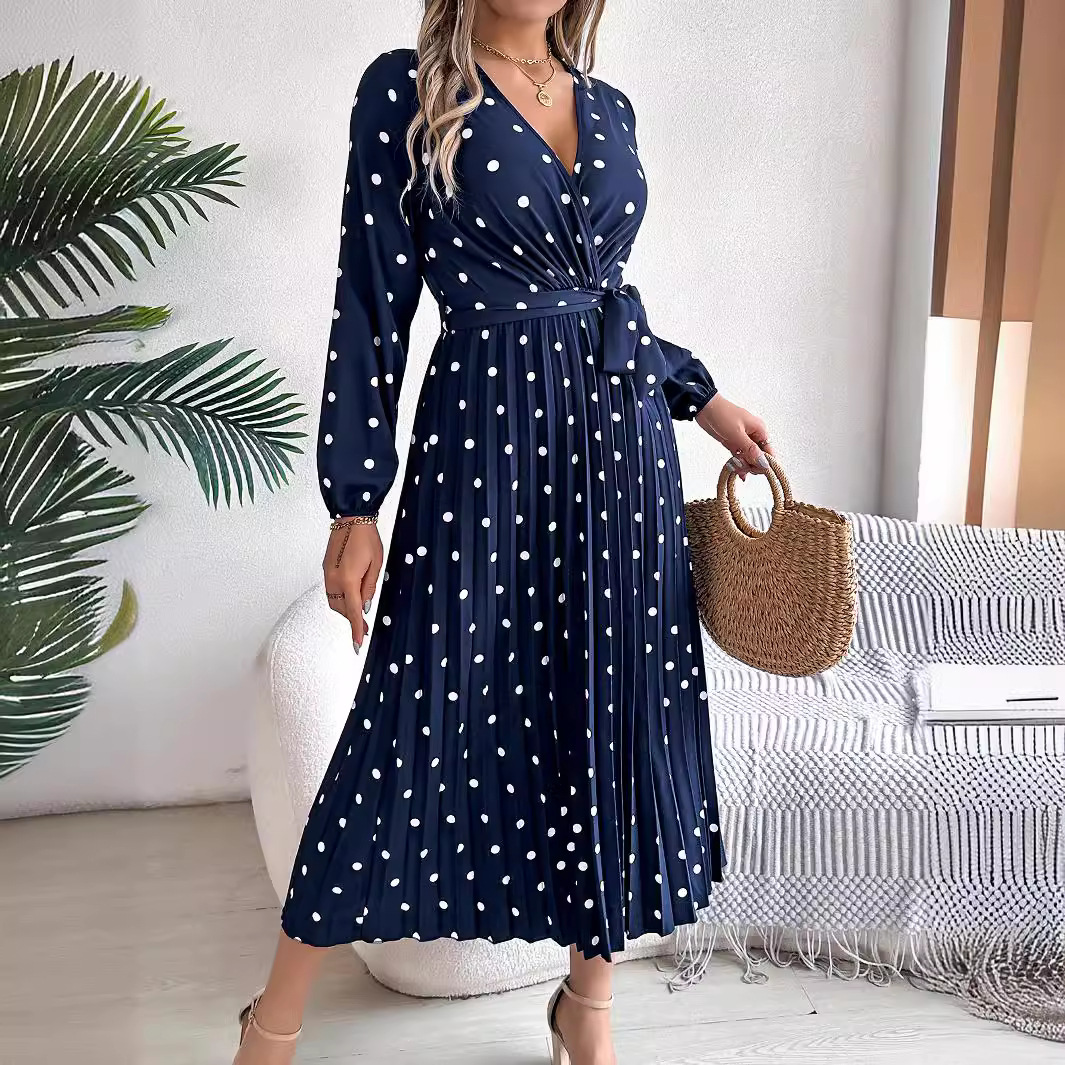 Shop Our 2024 Russian Long Sleeve Bandage Midi Dresses