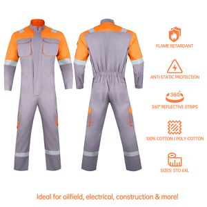 Tùy Chỉnh Chất Lượng Cao <span class=keywords><strong>In</strong></span> Logo Cotton Đa-Túi Quần Áo Bảo Hộ Lao Động <span class=keywords><strong>In</strong></span> Ấn Bảo Hộ Lao Động Đồng Phục Làm Việc Hi VIS Áo Sơ Mi - Product Image 2