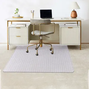 Bürostuhl matten für Teppich PVC Transparent Kunststoff Holzboden Schutz polster Stuhl Boden matte