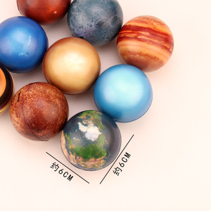 Promotional Unique Planets Design PU Foam <b>Squeeze</b> Stress <b>Ball</b> Toy for Stress Relief Customized Logo - Product Image 6