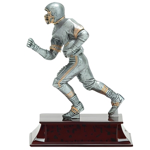 Trofeo di Football Americano in Stile Fantasy, Statua del Giocatore in Resina Dipinta a Mano, Premio per Campionati, Vendita all'Ingrosso OEM/ODM - Product Image 1