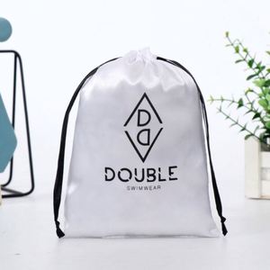 Bolsa con Cordón de Tela Satén Blanca, Suave y Lisa, para Ropa, Zapatos, Bolsos y Mochilas, Funda Protectora contra el Polvo, Modelo 1648, Origen Wenzhou - Product Image 3
