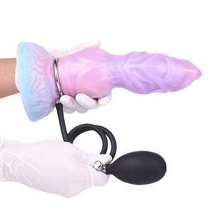 Inflatable <b>Dildo</b> Fantasy Monster <b>Dildo</b> Strong G-spot Stimulation Air Pump Ejaculation <b>Dildo</b> Adult Sex Women Couple Toy Wholesale - Product Image 2