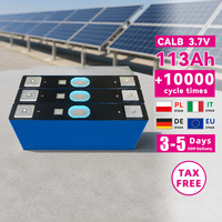 Литий-ионный призматический аккумулятор CALB 3.7V 113Ah 118Ah 100Ah с твердотельным катодом LiFePO4 для систем хранения солнечной энергии