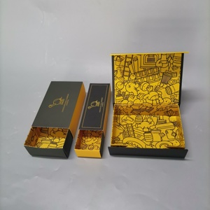 Diseño de belleza, logotipo personalizado, caja de papel de donut, Cookit de grado alimenticio, paquete dulce con laminación mate y grabado en relieve para <span class=keywords><strong>Sushi</strong></span> - Product Image 1