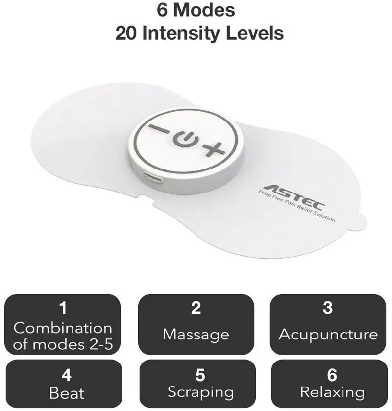 Appareil de massage sans fil 6 modes EMS pour la période d'entraînement TENS Therapy Machine