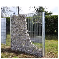 Galfan a soudé la boîte de maille de gabion pour le mur de soutènement ornemental de mur de soutènement antirouille la boîte de planteur Bastion défectueuse pour la fortification