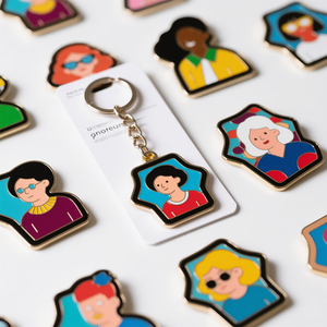<b>Custom</b> Metal Enamel Bottle Opener <b>Keychains</b> with Split Ring for Brewery Promotions - Product Image 5