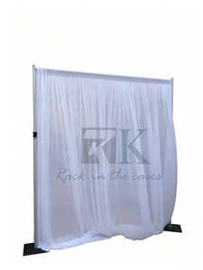 Kits de tubos ajustables al por mayor y telones de fondo para decoración de stands de ferias comerciales y bodas - Product Image 1