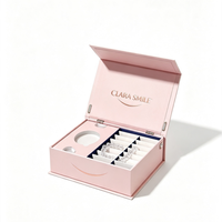 Boîte d'emballage dentaire magnétique personnalisée, étui pour aligneurs orthodontiques, boîte de rangement rigide pour rétention, boîte cadeau avec logo imprimé de qualité supérieure