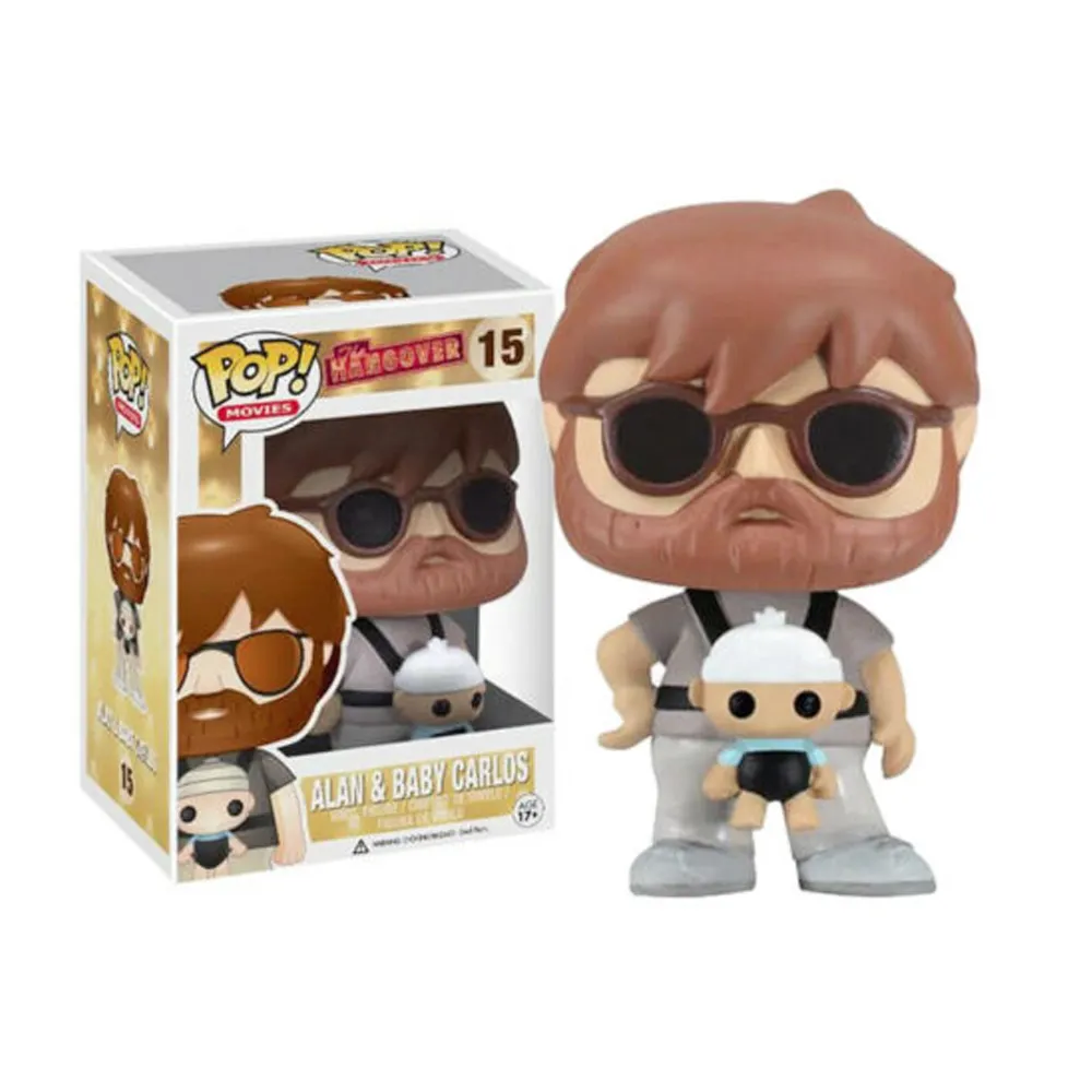 NEW! The Hangover ALAN BABY CARLOS with box Vinyl Action Figures Model Toys for Children gift