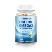 Gummies d'huile de poisson Oméga-3 en gros OEM/ODM SPL – Compléments alimentaires pour la santé cérébrale (EPA, DHA)