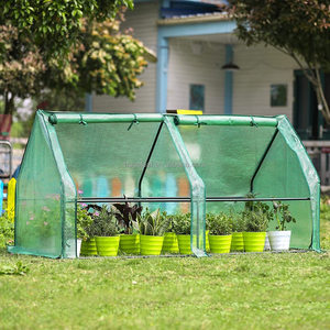 Invernadero Metálico Portátil Moderno para Jardín con Puerta Enrollable para Huerto - Product Image 5