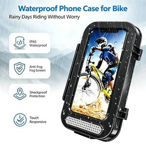 Soporte para <span class=keywords><strong>Teléfono</strong></span> <span class=keywords><strong>de</strong></span> Bicicleta/Motocicleta, Impermeable, Antivaho, <span class=keywords><strong>de</strong></span> ABS, Rotación <span class=keywords><strong>de</strong></span> 360°, Compatible con Compras al por Mayor, Directo <span class=keywords><strong>de</strong></span> Fábrica en China - Product Image 3
