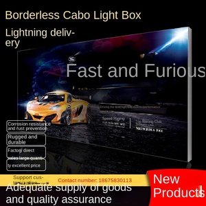 Cadre <span class=keywords><strong>photo</strong></span> LED rectangle moderne avec éclairage élégant, illuminez vos souvenirs comme boîte à lumière publicitaire - Product Image 4