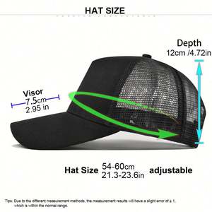 Gorra de béisbol de 5 paneles al por mayor para verano, gorra trucker de malla AD barata con logo personalizado - Product Image 3