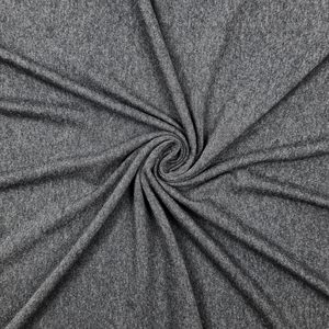 Tissu 95% Coton 5% Spandex Gris Anthracite Élastique Respirant Léger Largeur 152,4 cm Vendu au Mètre en Rouleau Pour la Couture - Product Image 1