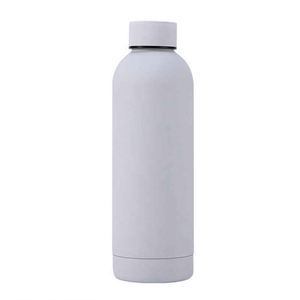 Stainless Steel Vacuum Insulated Water Bottle Minimalist Design Travel <b>Flask</b> 24H Thermal Retention Multiple Colors Available - Product Image 2
