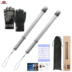 CZFIT - Juego de Cuerdas de Entrenamiento de Alta Calidad, Ecológicas, de Material TPR, Inalámbricas, para Ejercicios en Casa, Masajeador, Entrenamiento de Brazos - Product Image 1