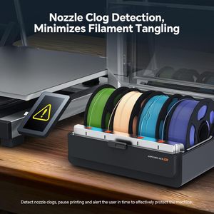 Caja Secadora de Filamento Anycubic Ace Pro, Capacidad para 4 Bobinas, Metal Negro, para Accesorios de Impresora 3D - Product Image 6