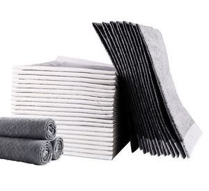 Dog <b>Pee</b> <b>Pad</b> Puppy <b>Pads</b> Black Charcoal Pet Training <b>Pads</b> - Product Image 6