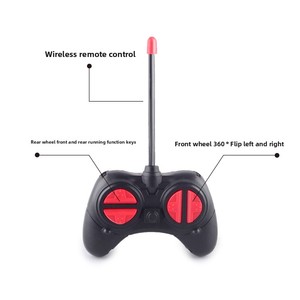 High-Speed Mini RC Stunt Car for Kids Double-Sided <strong>Remote</strong> Control Battery Flip Rotation 360 Rolling Drift Twist Swing Action - Product Image 2