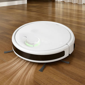 مكنسة روبوت 2 في 1 بقوة شفط 2000 باسكال مع تحكم عن بعد بالأشعة تحت الحمراء وشحن تلقائي للاستخدام المنزلي - Product Image 2