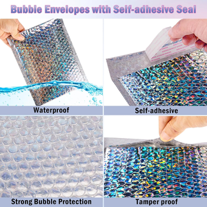 Sobres de Polietileno con Burbujas Autoadhesivos, Ajustables, Ligeros, Impermeables, Duraderos, Ecológicos, Resistentes a Impactos y Reciclables - Product Image 6