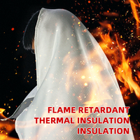 100% couverture anti-feu d'urgence en fibre de verre pour la maison cuisine isolation ignifuge et Protection de survie sécurité anti-incendie