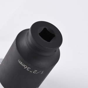 Fourniture directe d'usine 1/2 pouces de qualité industrielle petite clé à chocs pneumatique <span class=keywords><strong>douille</strong></span> 78mm de long avec des spécifications de 8-36MM - Product Image 5