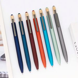 Hot Selling Pencil Shaped Metal Ballpoint <b>Pens</b> with logo Universal Stylus <b>Pen</b> Customizable Slim Signature <b>Pen</b> for Students - Product Image 2