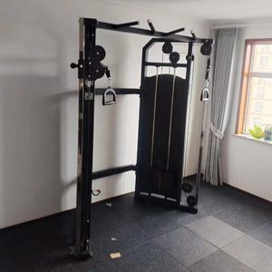 Macchina per esercizi multifunzione a doppia puleggia per palestra e casa con doppio cavo incrociato - Product Image 5