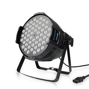 LPC008กระบวยขนาดใหญ่54*1.5W RGB 3IN1 DMX ไฟพาร์เวที LED คลับงานแต่งงาน