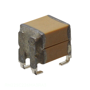 ตัวเก็บประจุเซรามิกแบบ SMD ชนิด Channel Stacked SMD 4 J-Lead CAP CER 22UF 50V X7R SMD Surface Mount MLCC RH225C226MA3RA3 22 ยูเอฟ จากผู้ผลิต - Product Image 1