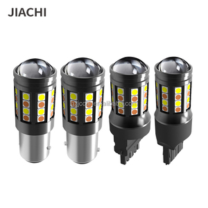 JIACHIダブルコンタクトデュアルビームW21/5W 7443 LEDスイッチバック、ホワイトレッドイエローカラーT20LED電球バックライト3030 SMD - Product Image 6