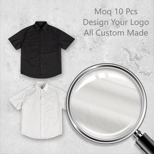 <span class=keywords><strong>Camisa</strong></span> Casual Formal para Hombre <span class=keywords><strong>de</strong></span> Primera Calidad, 100% Algodón, Secado Rápido, <span class=keywords><strong>Blanca</strong></span>, Holgada, con Mangas Cortas con <span class=keywords><strong>Botones</strong></span> - Product Image 2