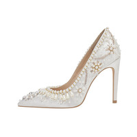 Chaussures à talons hauts pour mariée, vente en gros 2025