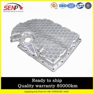 SENP-piezas de repuesto de aluminio para coche, cacerola de aceite de motor para VW Golf Tiguan Audi A1 A3 TT Skoda SEAT <span class=keywords><strong>Leon</strong></span>, 06K103600R - Product Image 3