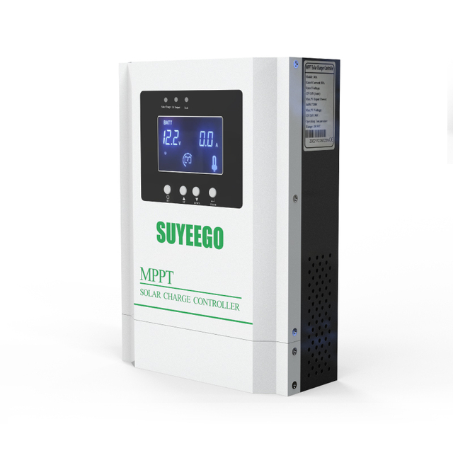 SUYEEGO New Smart 12V 24V 36V 48V Auto 96V Adapt Solar Panel Charger Regulator 30a 40a 60a 80a 100a Amp MPPT Charge Controller