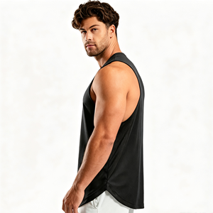 Débardeur de musculation pour homme, vêtements de sport, entraînement, polyester, nylon, élasthanne, débardeur sans manches pour homme - Product Image 4
