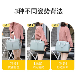 Bolsa colgante universal para cochecito, bolsa de almacenamiento para cochecito, bolsa de almacenamiento para mamá, bolsa de equipaje para viajes cortos, bolsa de almacenamiento para maternidad y bebé - Product Image 4